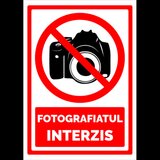 Semn pentru interzicere fotografiatul interzis