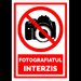 Semn pentru interzicere fotografiatul interzis